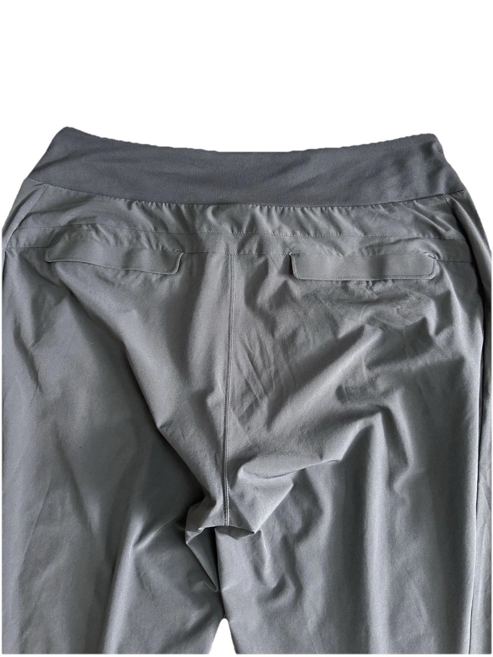 Athleta Soho Jogger Pants Women’s 14 Cast Iron Gray Stretch Lightweight Casual - Picture 7 of 16